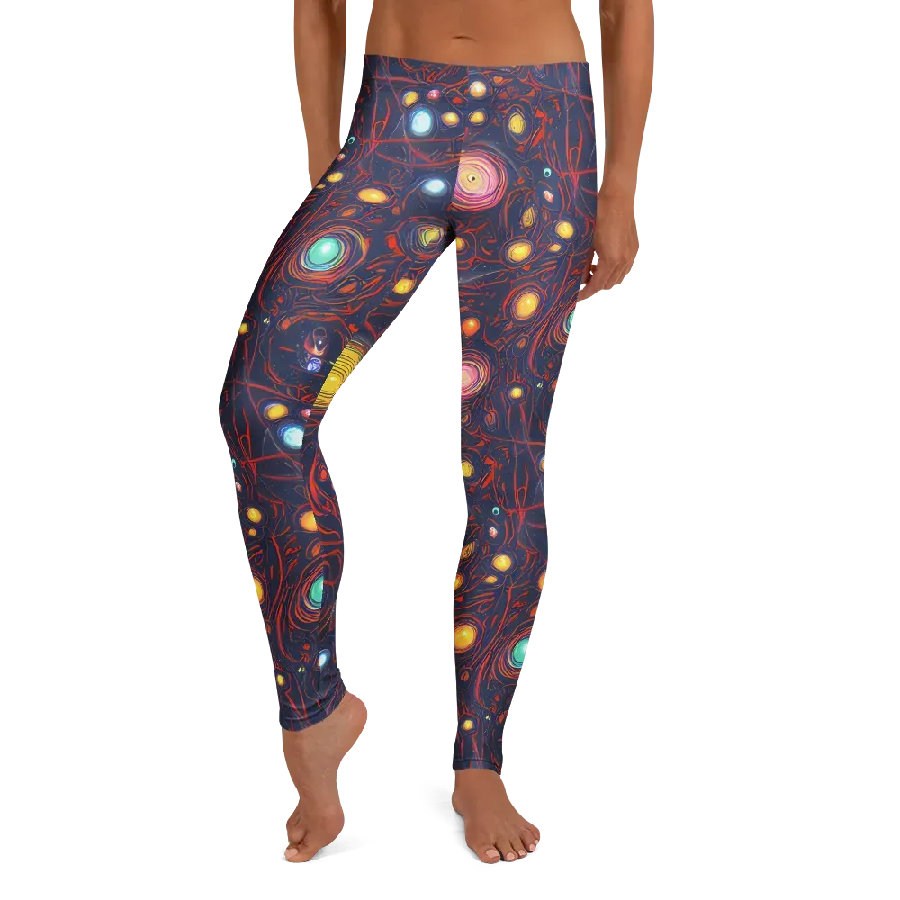 Molten Constellation on Leggings — Front