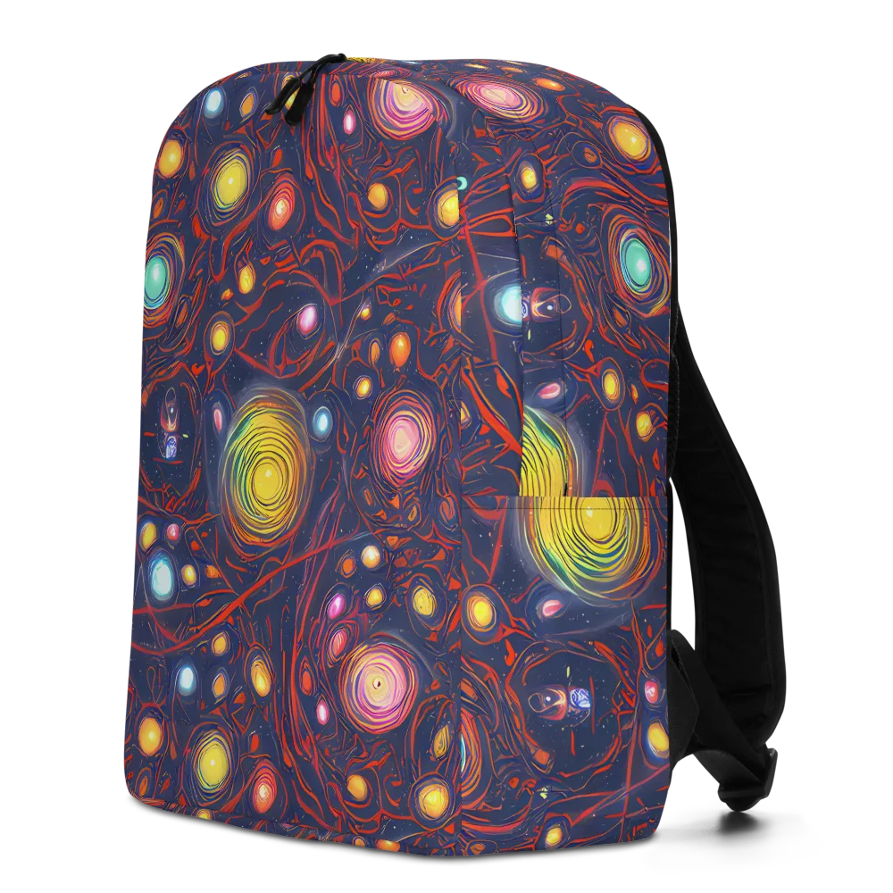 Molten Constellation on Minimalist Backpack — Left