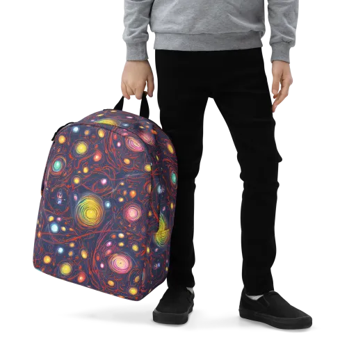 Molten Constellation on a Minimalist Backpack