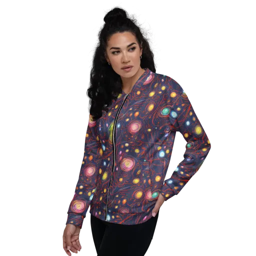 Molten Constellation on a Bomber Jacket