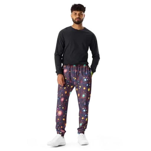 Molten Constellation on a Men's Joggers