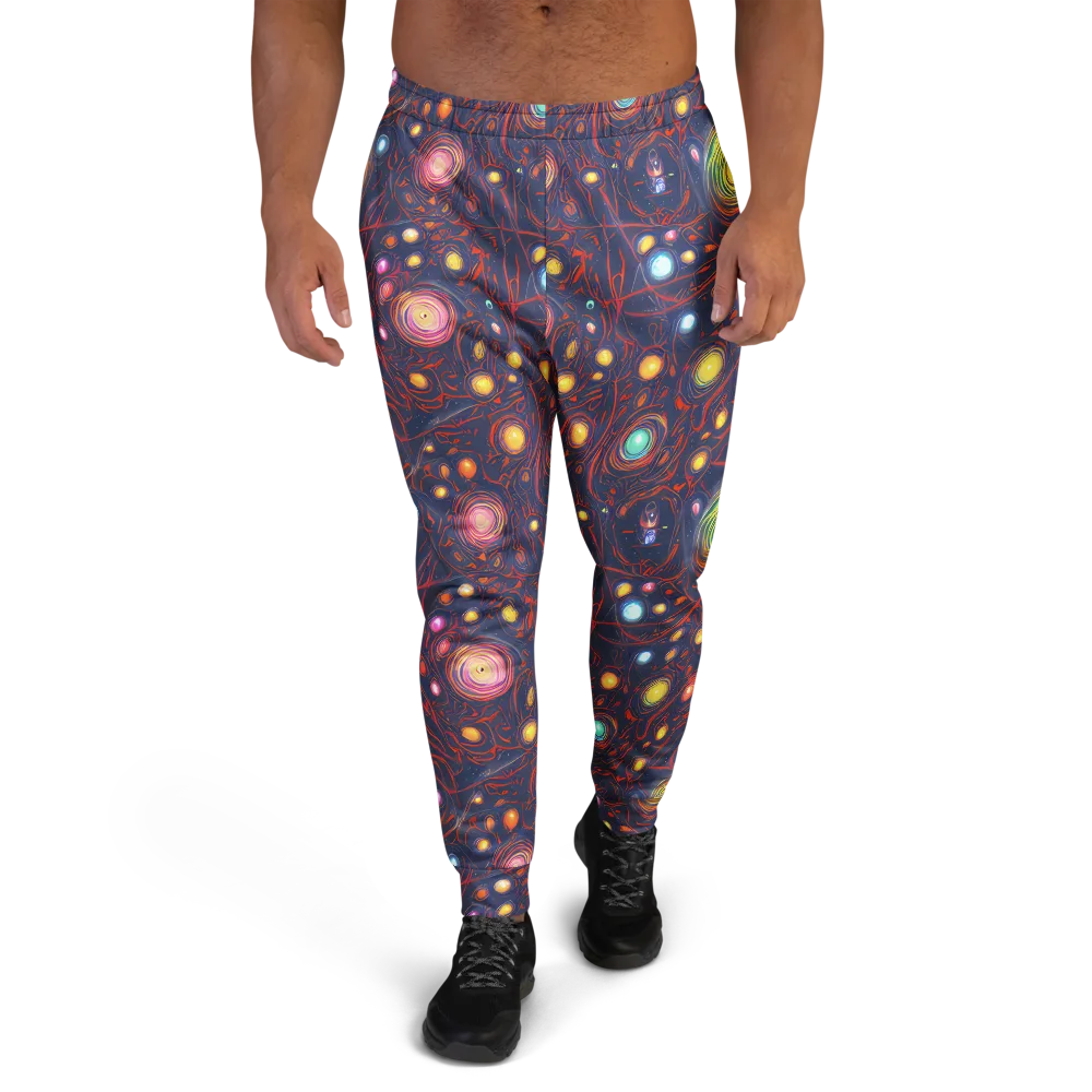 Molten Constellation on Men's Joggers — Front