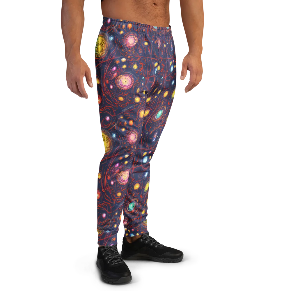 Molten Constellation on Men's Joggers — Right