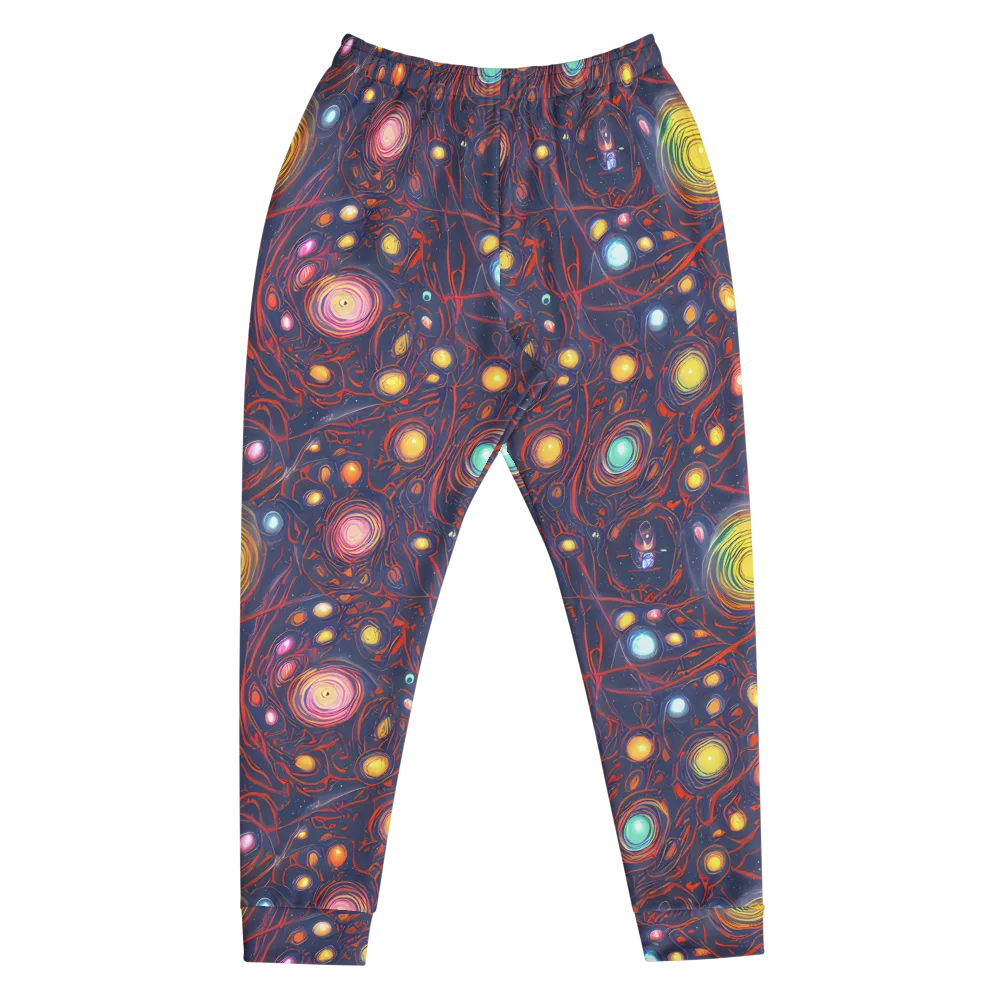 Molten Constellation on Men's Joggers — Front