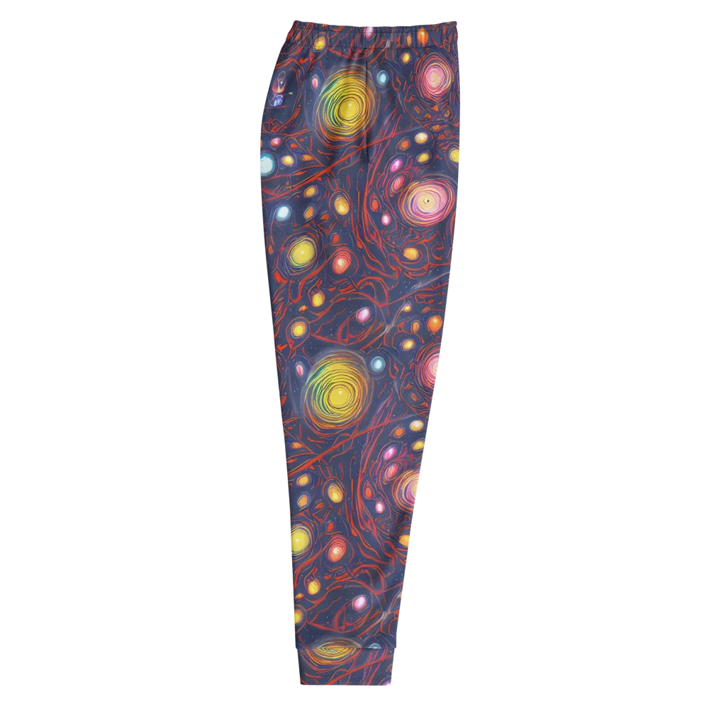 Molten Constellation on Men's Joggers — Right