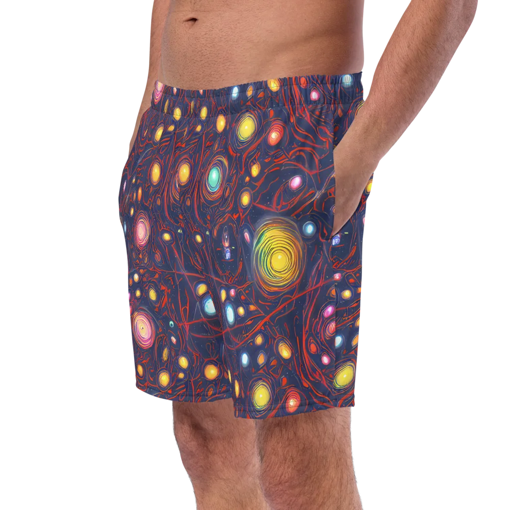 Molten Constellation on Swim Trunks — Left Front