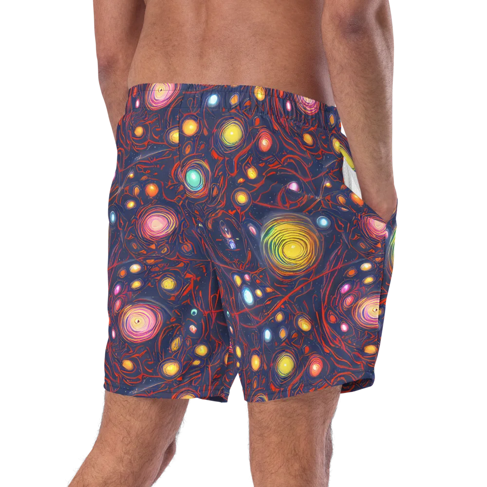 Molten Constellation on Swim Trunks — Right Back
