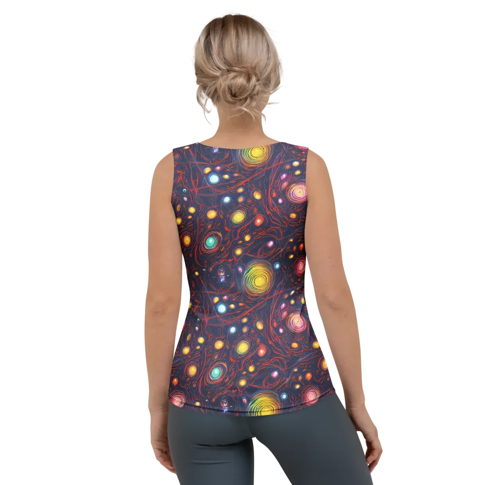 Molten Constellation on Women's Tank Top — Back