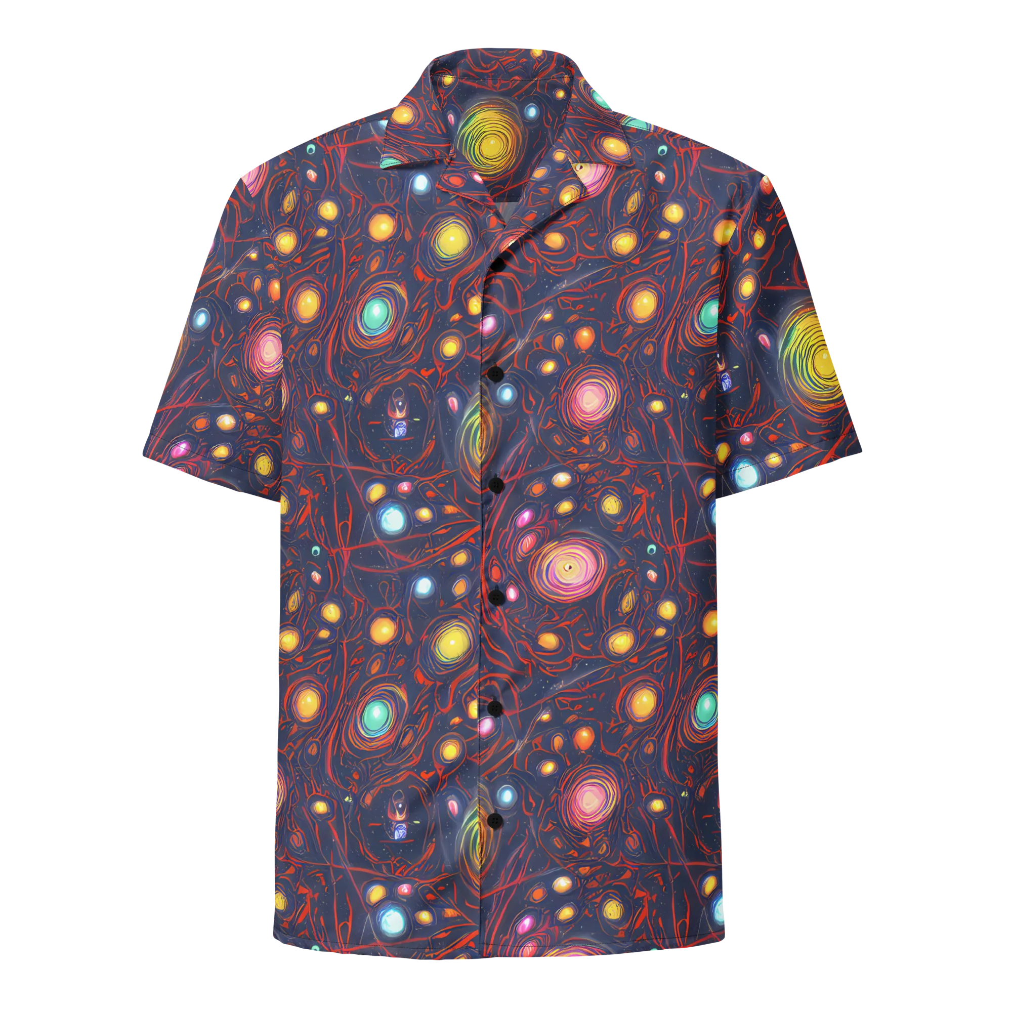 Molten Constellation on Button Shirt — Front