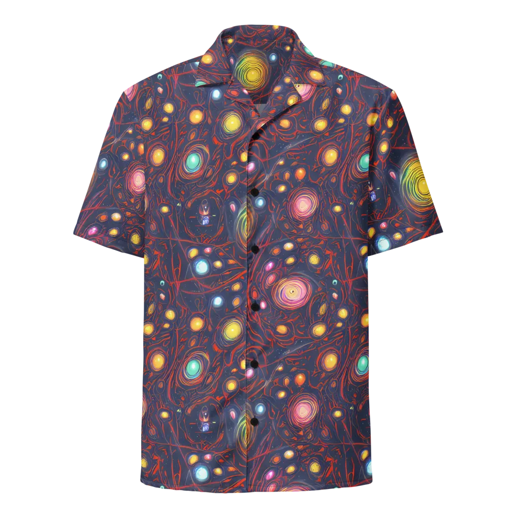 Molten Constellation on Button Shirt — Front