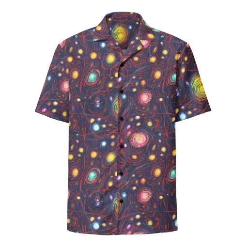Molten Constellation on a Button Shirt
