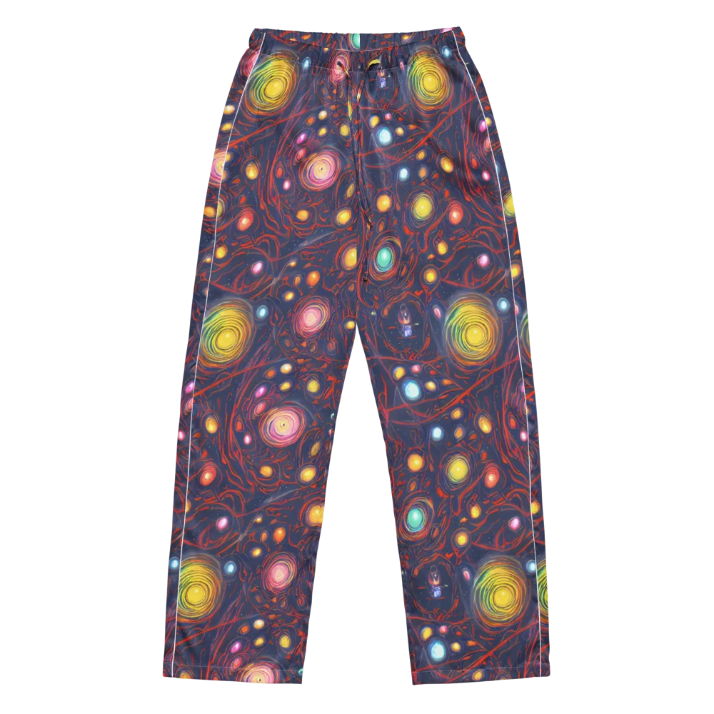 Molten Constellation on Women's Pajama Pants — Front