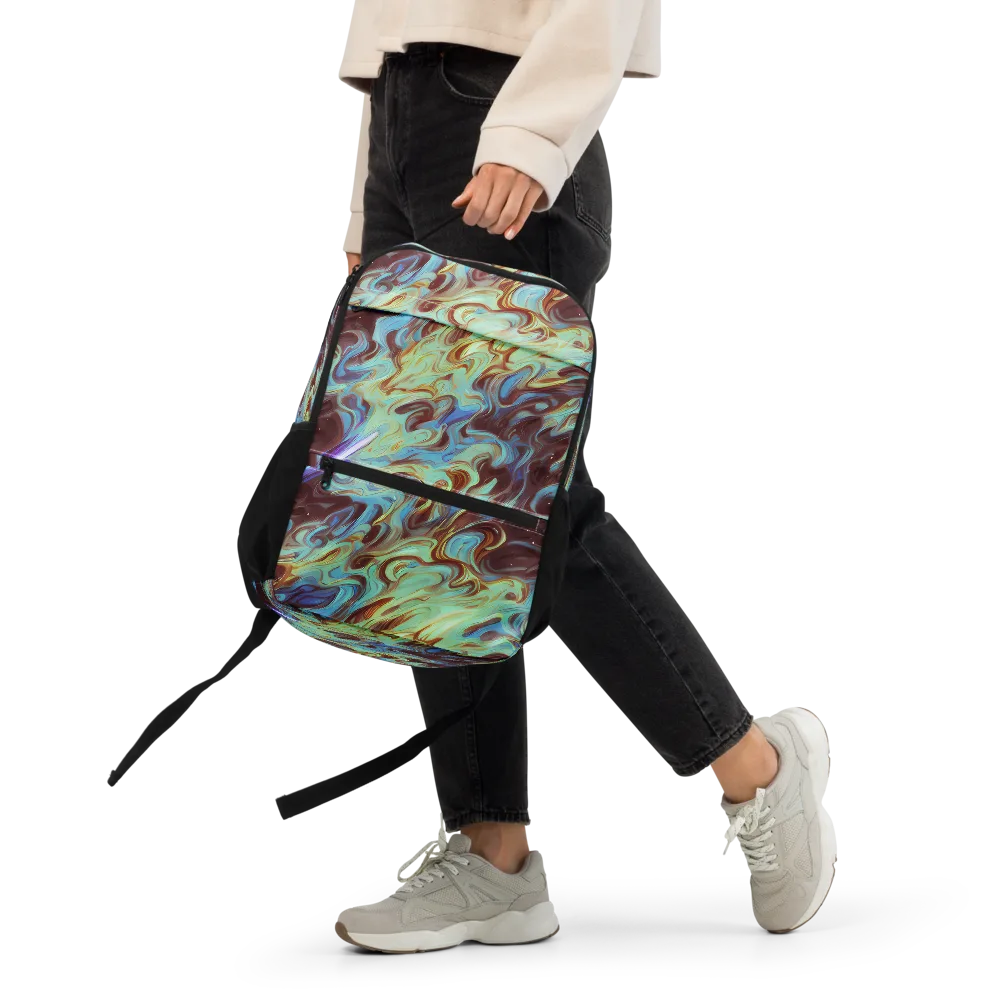 Opal Vortex on Utility Backpack — Front