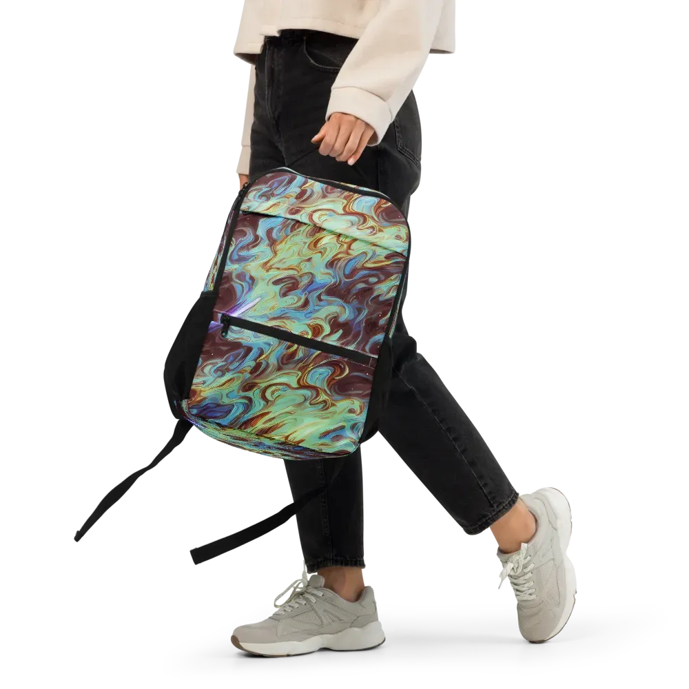 Opal Vortex on Utility Backpack — Front
