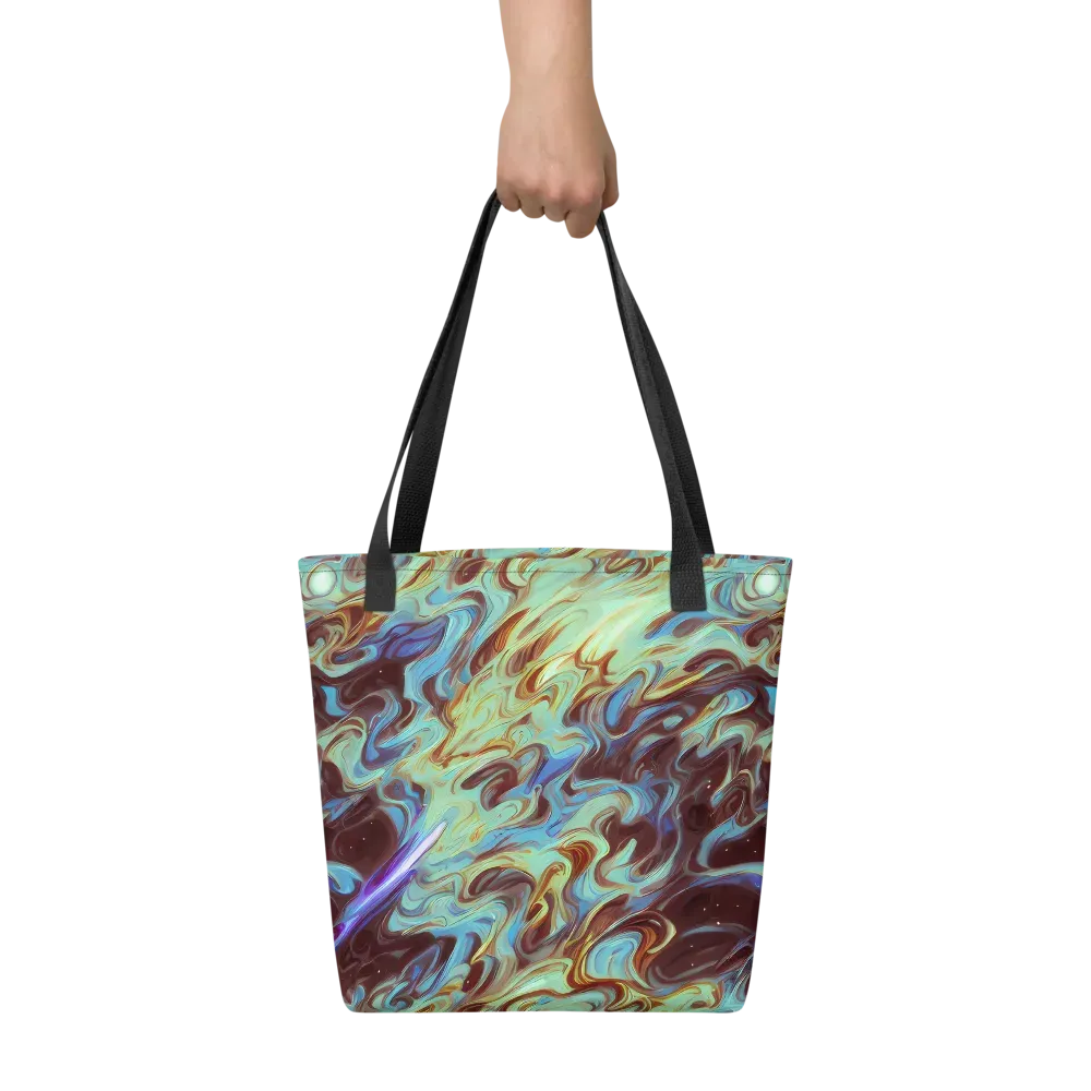 Opal Vortex on Tote Bag — Front
