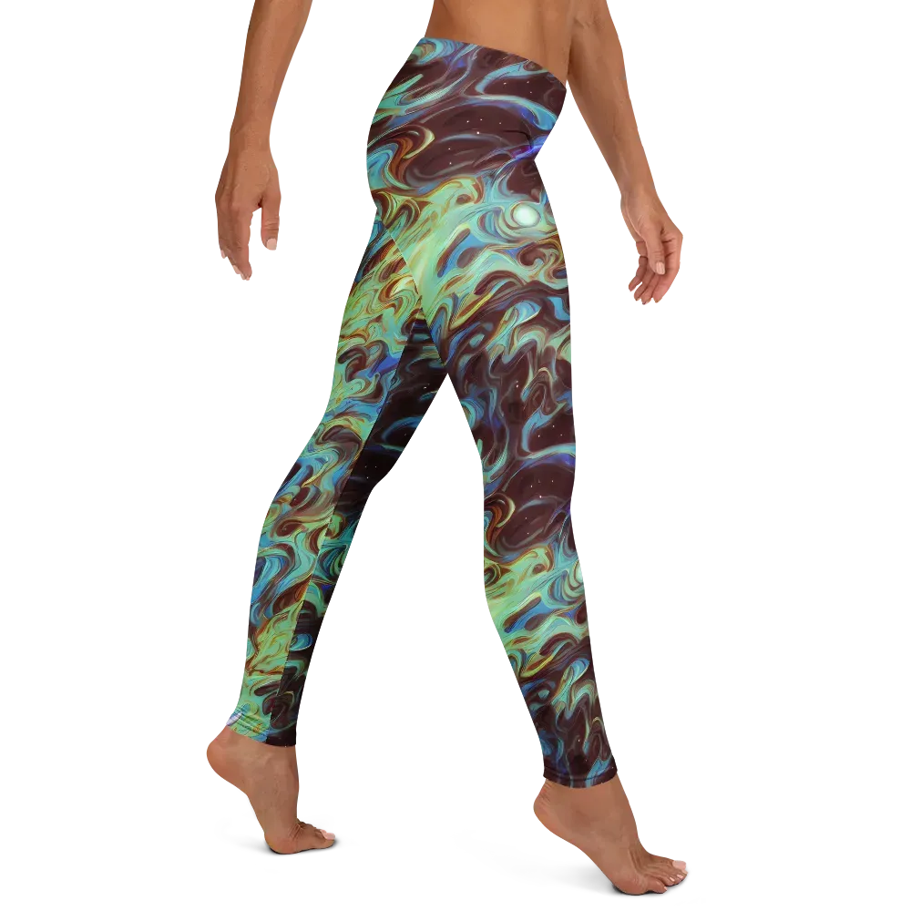 Opal Vortex on Leggings — Right
