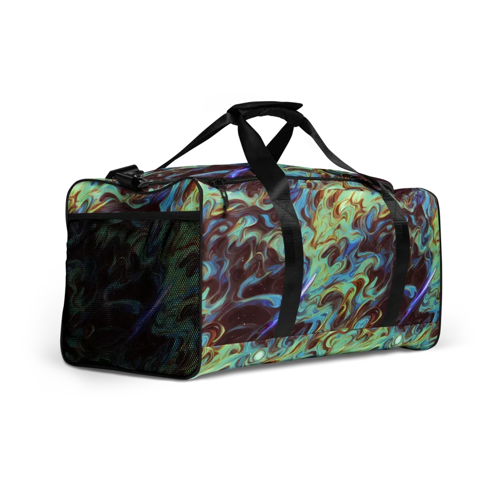 Opal Vortex on Duffle Bag — Right Front