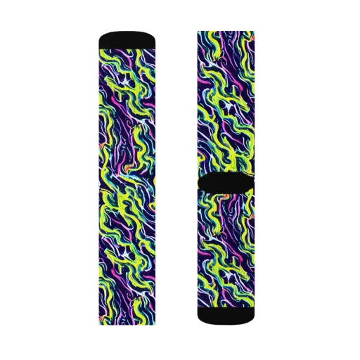 Acid Ribbons on a Socks