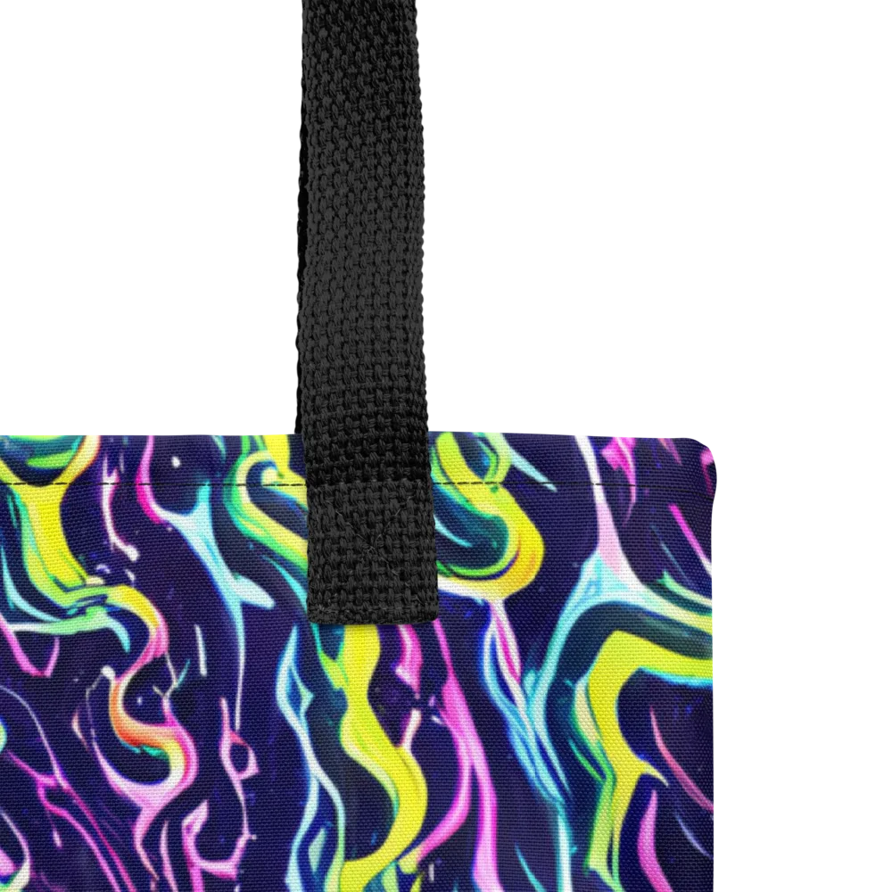 Acid Ribbons on Tote Bag — Product details