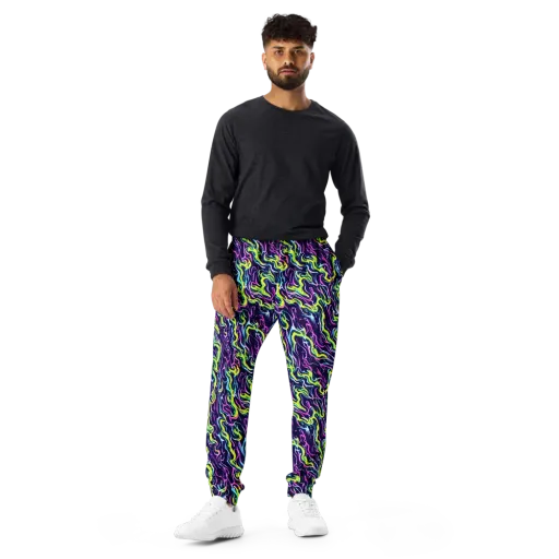 Acid Ribbons on a Men's Joggers