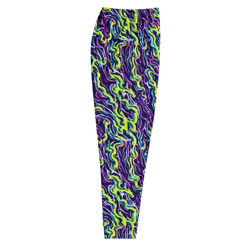 Acid Ribbons on Men's Joggers — Right