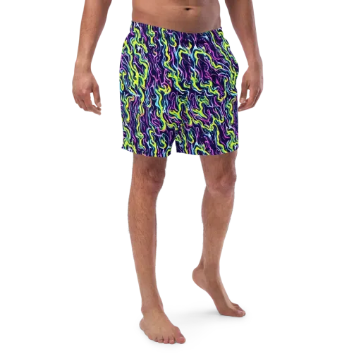 Acid Ribbons on a Swim Trunks