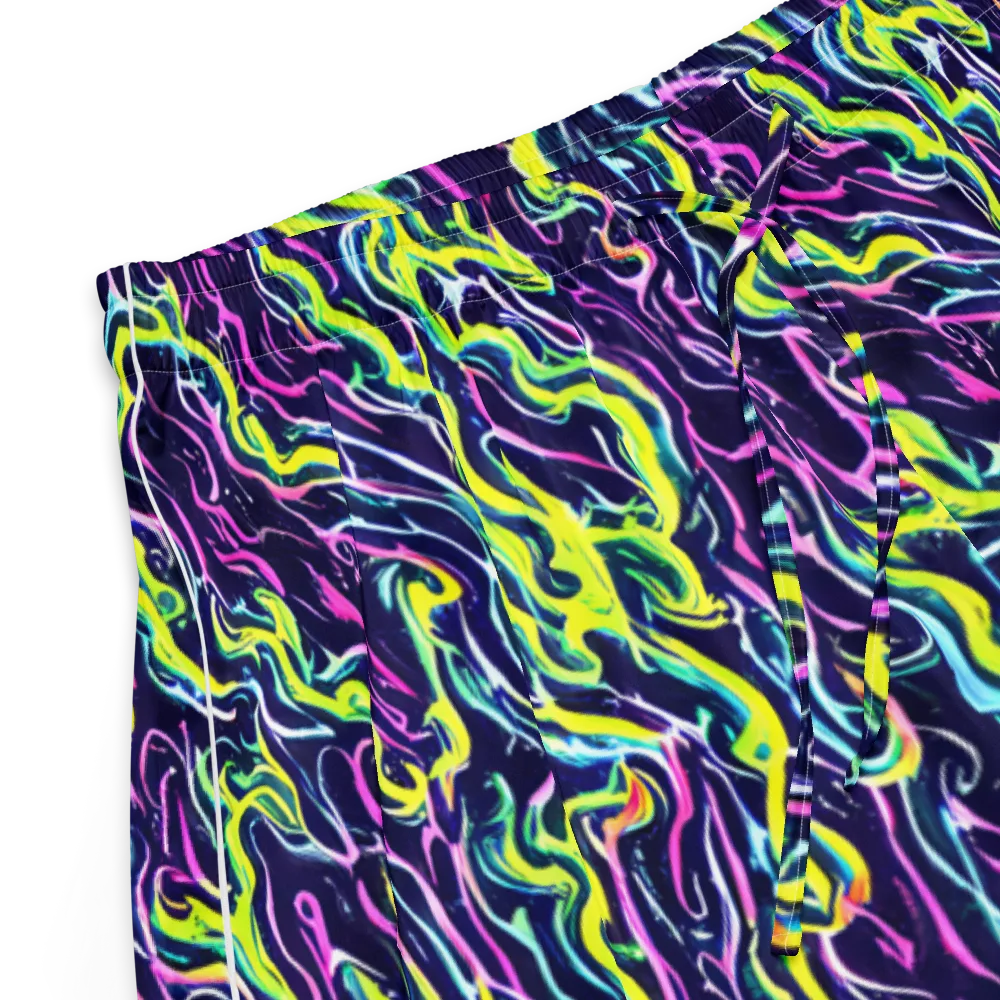 Acid Ribbons on Women's Pajama Shorts — Product details
