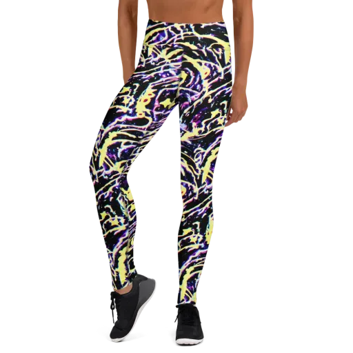 Plasma Vine on a Yoga Leggings