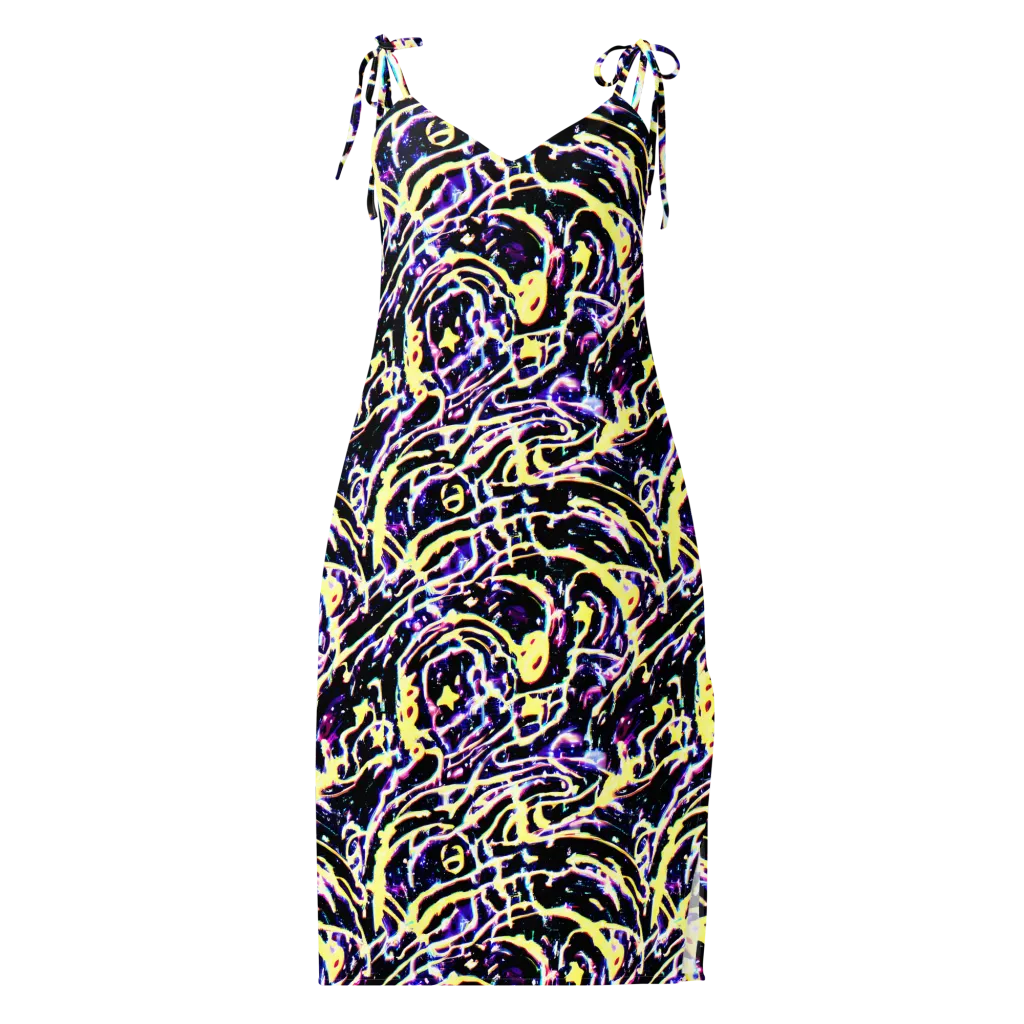 Plasma Vine on Slip Dress — Front
