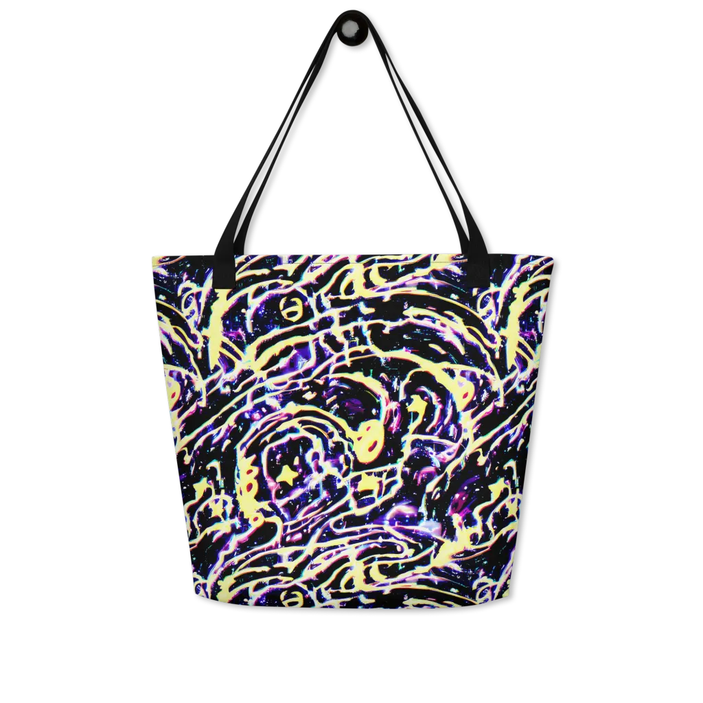 Plasma Vine on Large Tote Bag W/ Pocket — Front