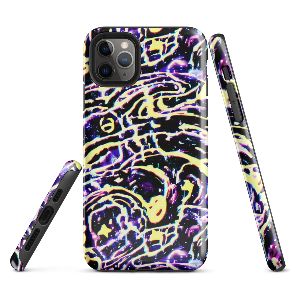 Plasma Vine on Tough Case for iPhone® — Front