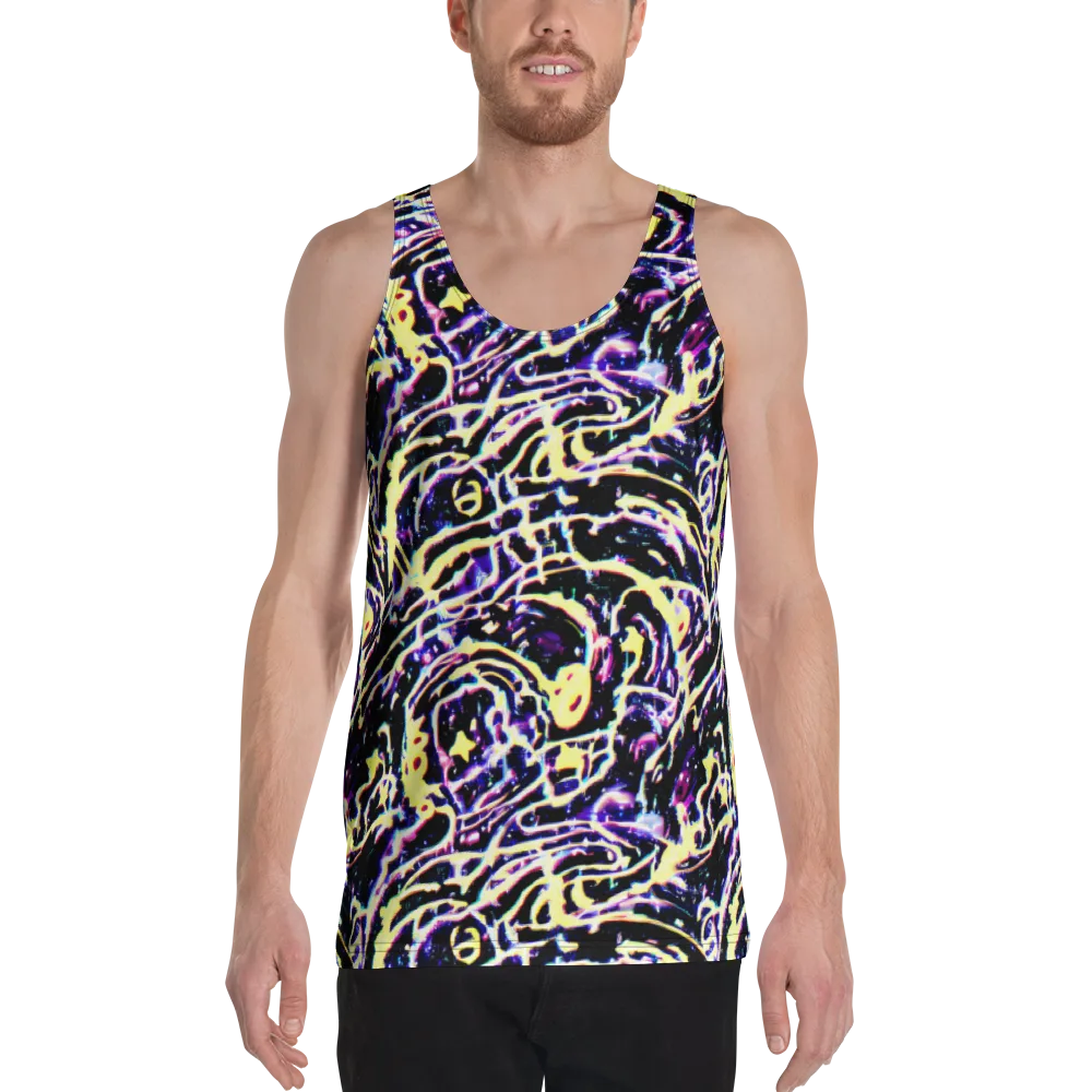 Plasma Vine on Men's Tank Top — Front
