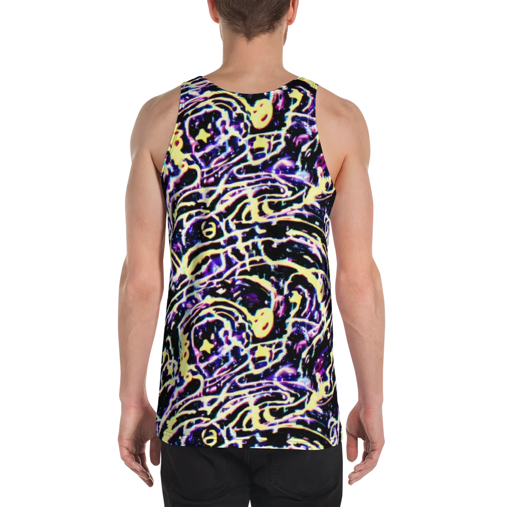Plasma Vine on Men's Tank Top — Back