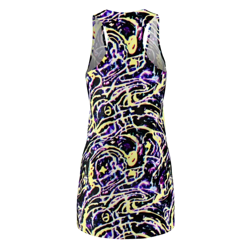 Plasma Vine on Racerback Dress — Back