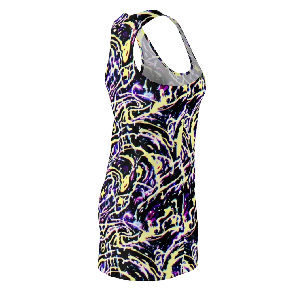 Plasma Vine on Racerback Dress — Back Side