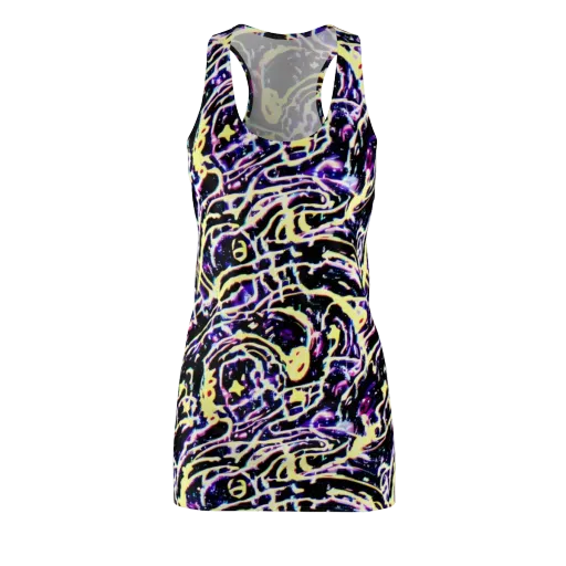 Plasma Vine on a Racerback Dress