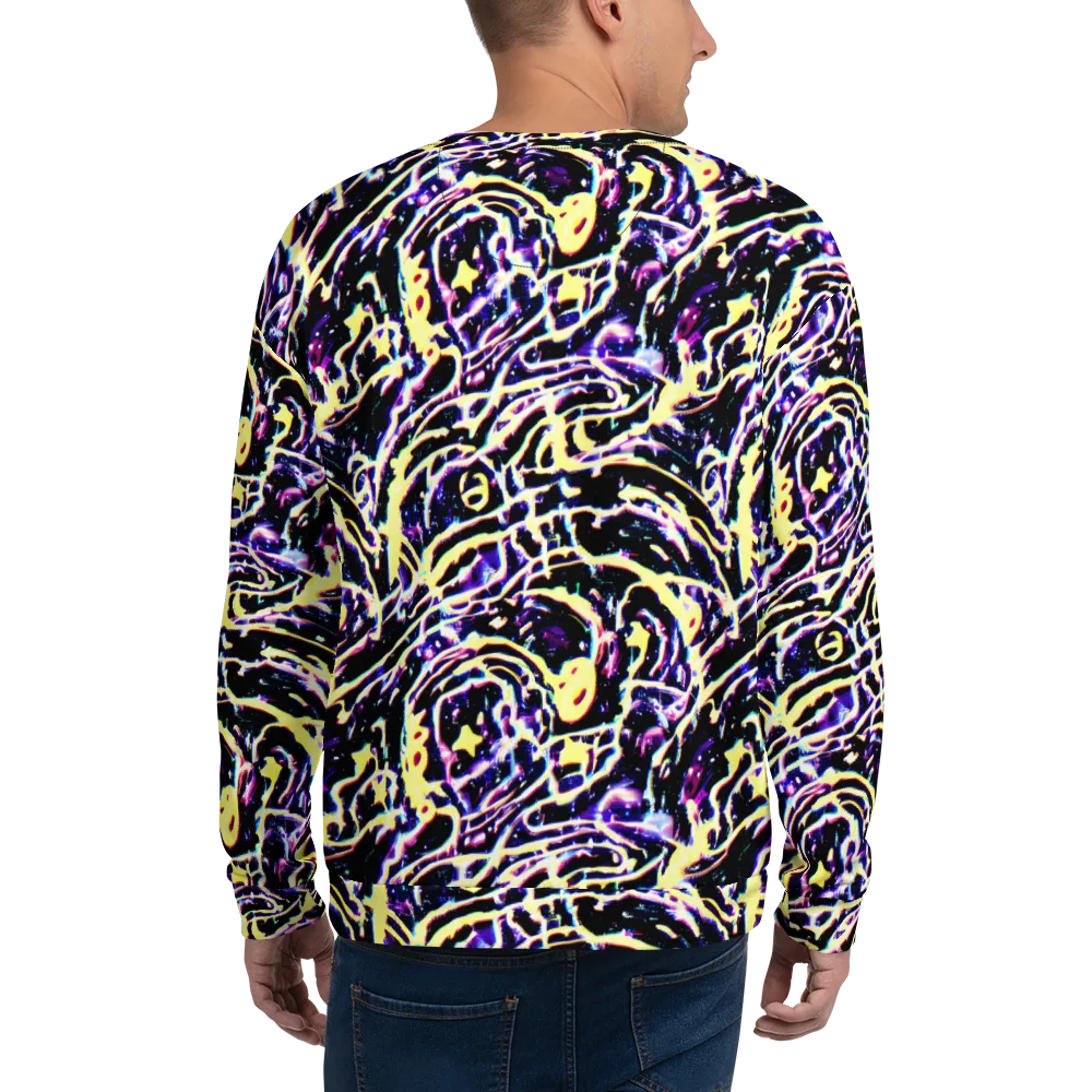 Plasma Vine on Sweatshirt — Back