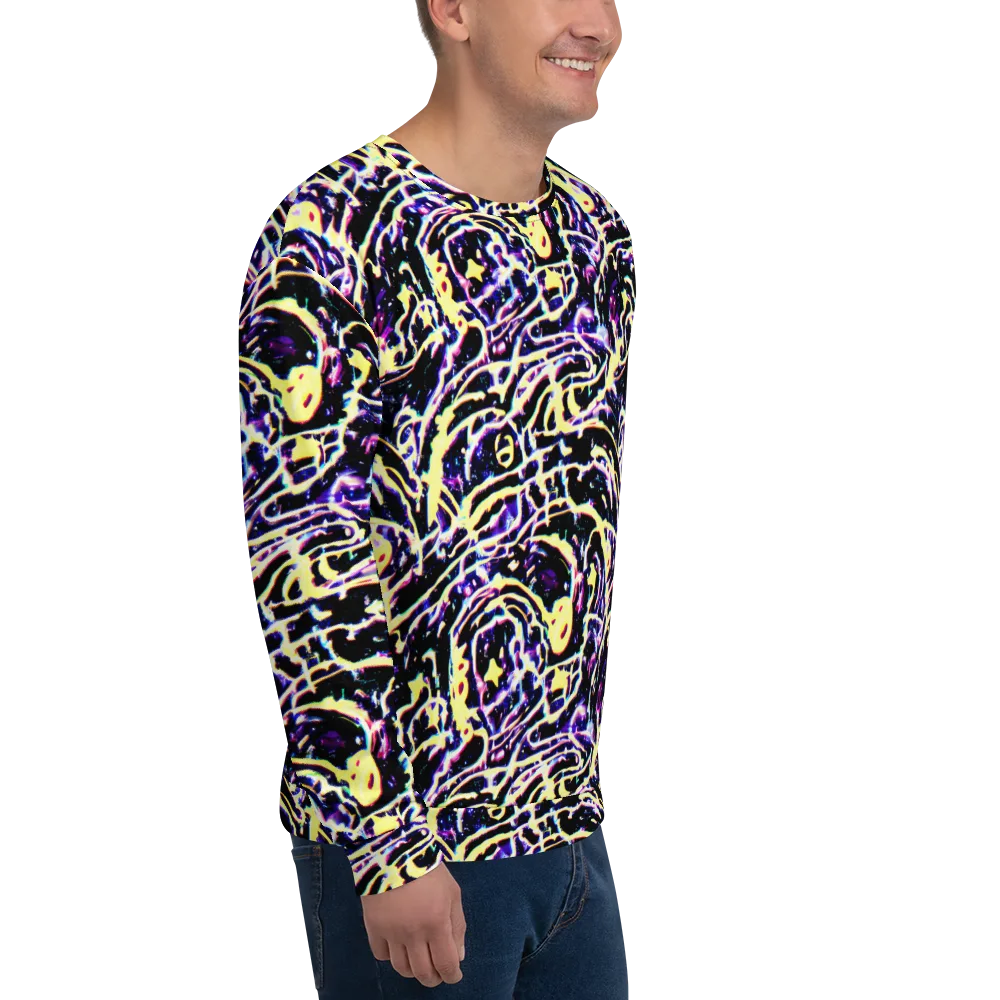 Plasma Vine on Sweatshirt — Right Front