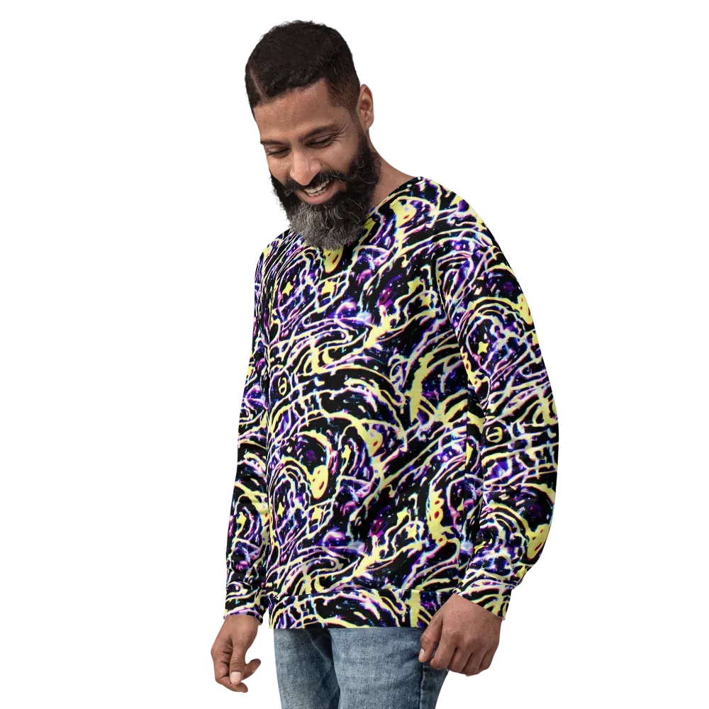 Plasma Vine on Sweatshirt — Left Front