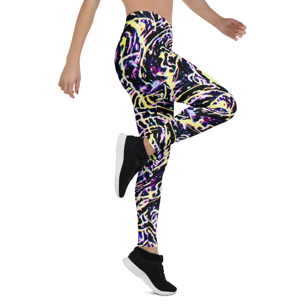 Plasma Vine on Leggings — Right
