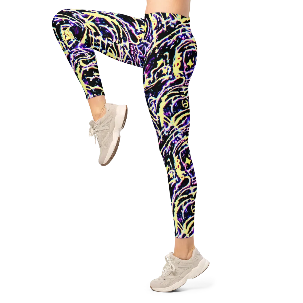 Plasma Vine on Leggings — Left