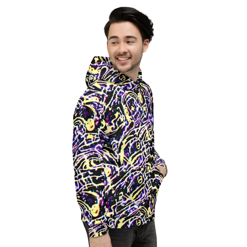 Plasma Vine on Hoodie — Right
