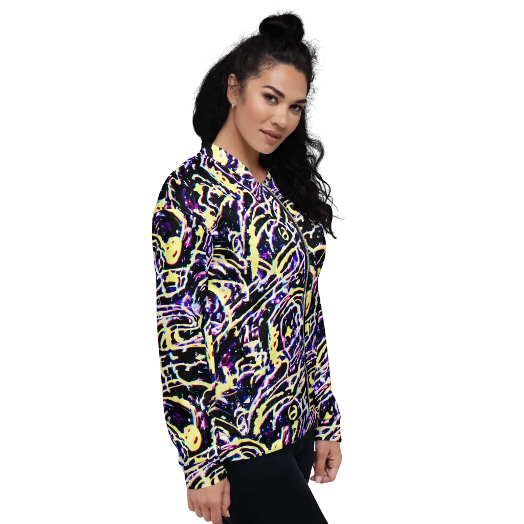 Plasma Vine on Bomber Jacket — Right