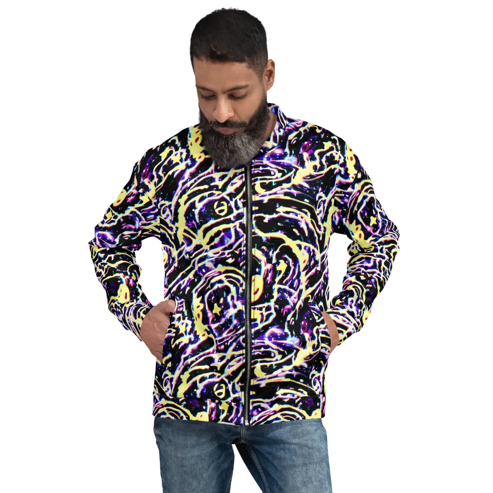 Plasma Vine on Bomber Jacket — Front