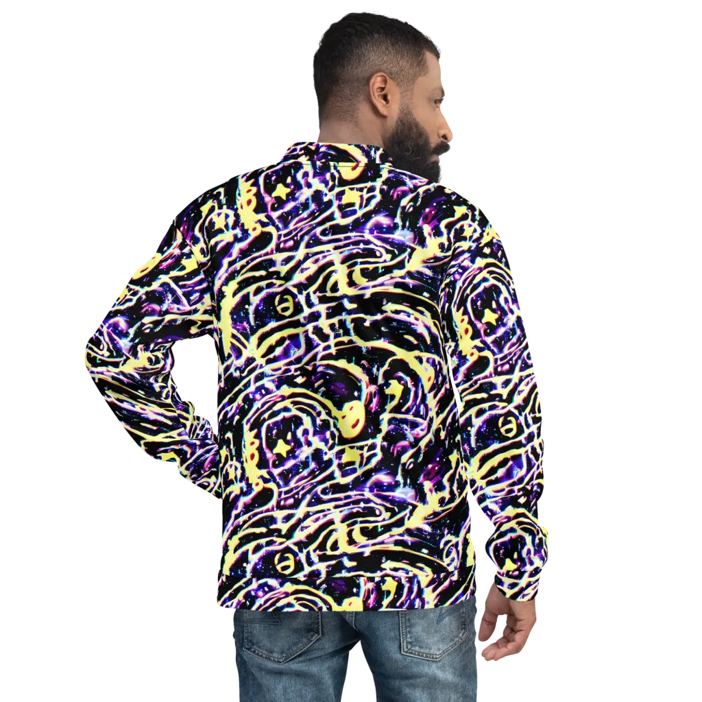 Plasma Vine on Bomber Jacket — Back
