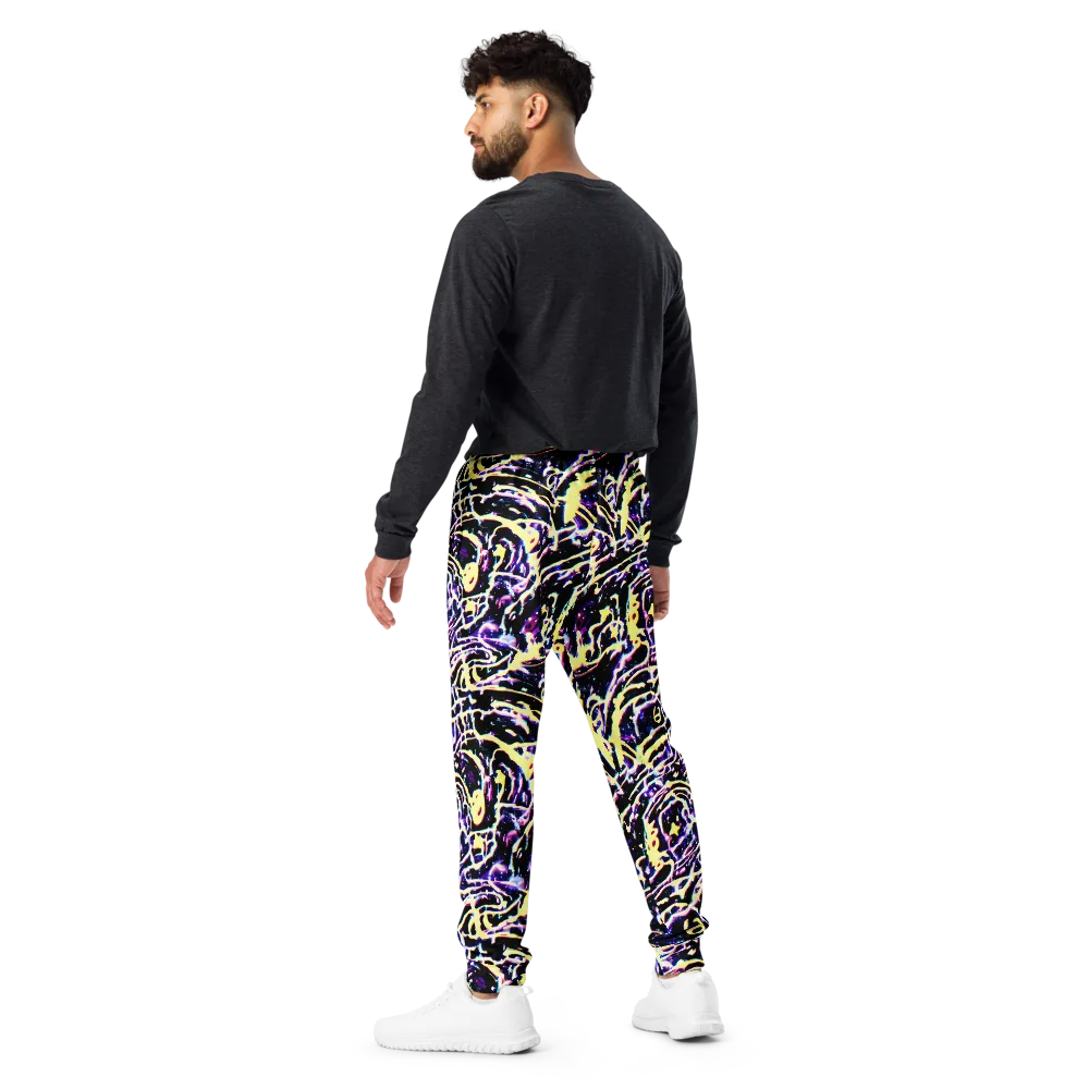 Plasma Vine on Men's Joggers — Back
