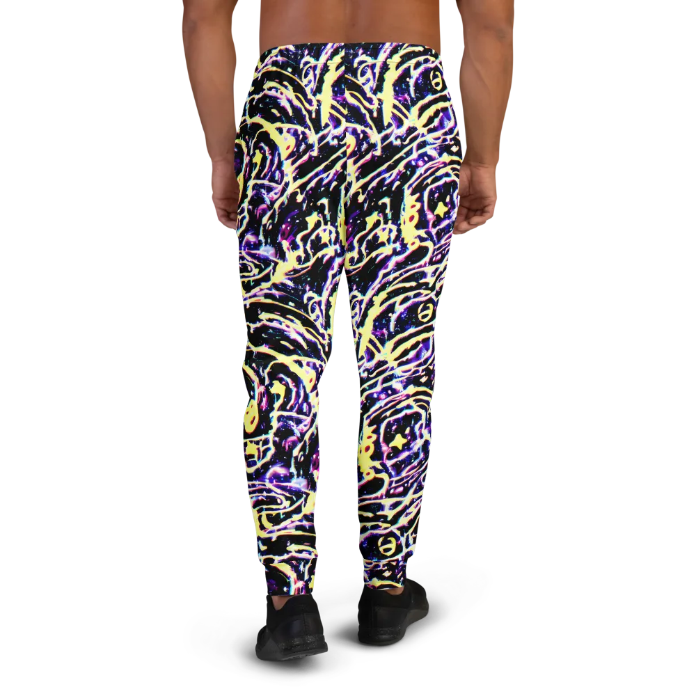 Plasma Vine on Men's Joggers — Back