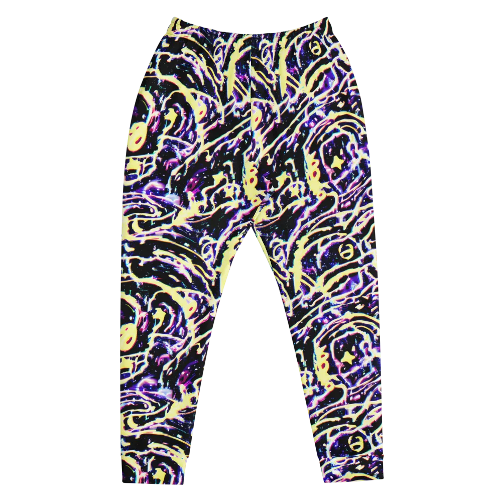 Plasma Vine on Men's Joggers — Front