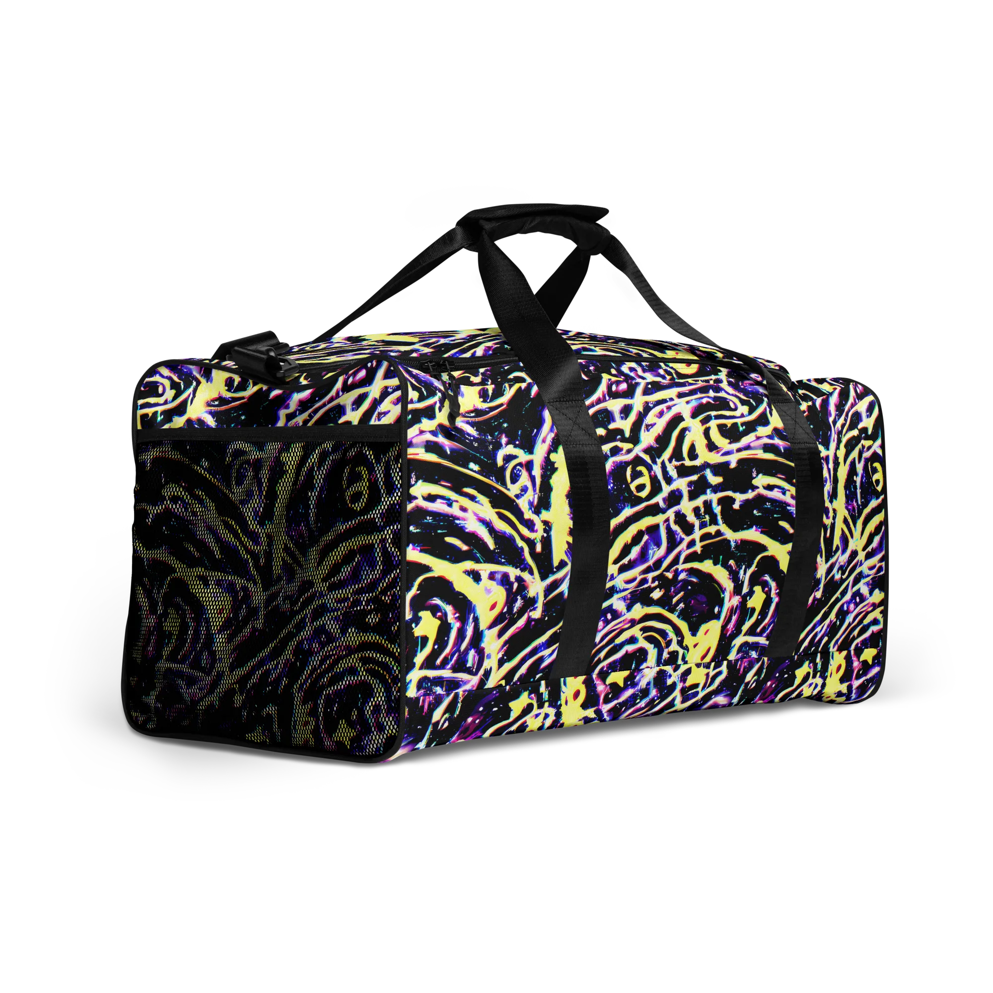 Plasma Vine on Duffle Bag — Right Front