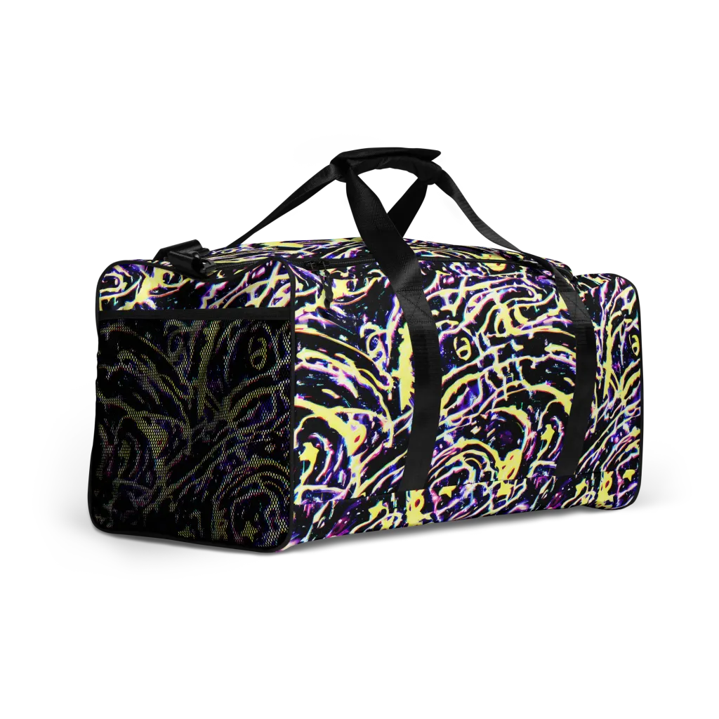 Plasma Vine on Duffle Bag — Right Front